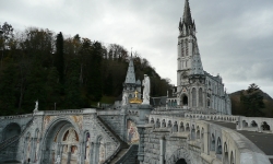 Lourde, Rosary Basilica Lourde, Rosary Basilica
